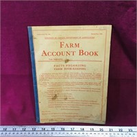 1941 Dominion Of Canada Farm Account Book