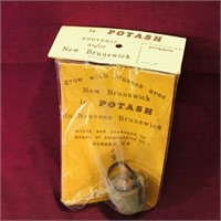 Sussex New Brunswick Souvenir Potash (Sealed)