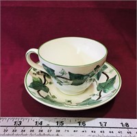 Wedgwood Napoleon Ivy Teacup & Saucer