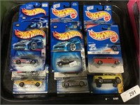 17 NOS Hot Wheels Toy Cars.