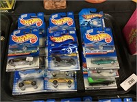 18 NOS Hot Wheels Toy Cars.