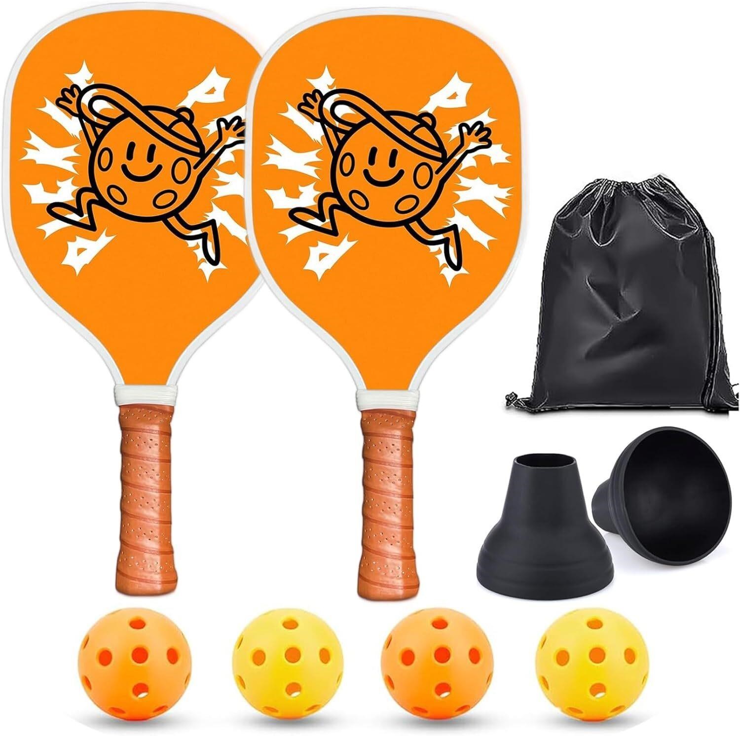 $20  Pickleball Paddles Set of 2 with Accessories
