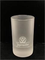 Vintage Jagermeister 4 cl Frosted Shot Glass,