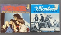 Two Monkees 45 Single Vinyl Records