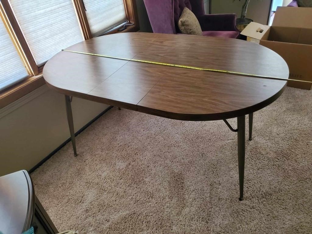 MCM Retro Dining Table w/ Leaf.