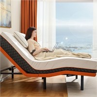 King Adjustable Bed Frame Base - Easy to Install