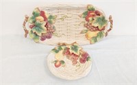 2 PIECES- WALL HANGING GING DECOR ITEMS