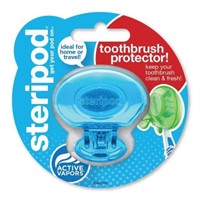 (2) Steripod Clip-on Toothbrush Protector, Cover