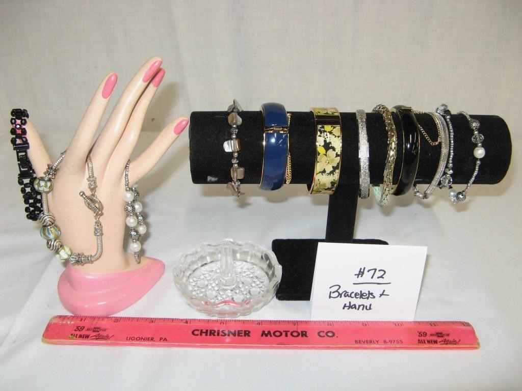 Ceramic Hand & Bracelets