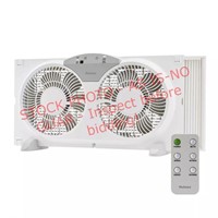 Holmes digital twin blade window fan