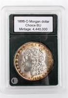 Coin 1898-O  Morgan Silver Dollar Choice Unc.