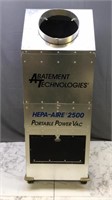 Hepa-aire 2500 Portable Power Vac On Its Own Dolly