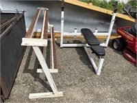 Weight Stand and bench