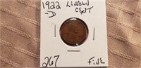 1922D Lincoln Cent F