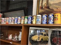 COLLECTION OF BEER CANS