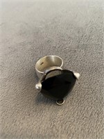 Sterling silver statement ring