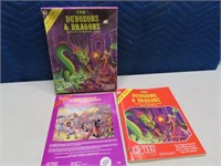 2book TSR Dungeons & Dragons Book Game Set 1981