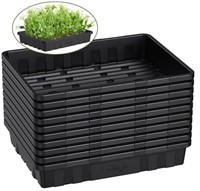 Solight 10 Pack 1020 Extra Thick Plant Grow Trays