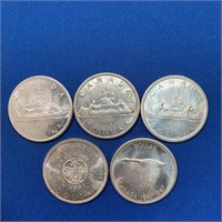 (5) RCM 1 Dollar (Silver)