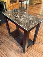 Rectangle wood end table