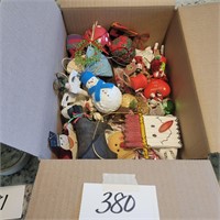 Box Full of Tree Ornaments