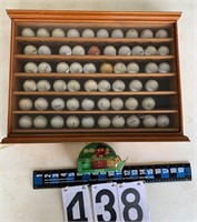 Golf ball 58 balls, Plus 3 M&Ms