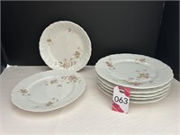 Weimer Made In Germany (6) Plates 81/2" Dia...