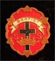 Red Baptist Pin