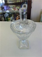 Crystal Compote, 11.5" T