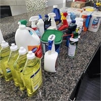 Large Lot of Household Cleaners