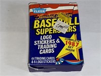 1987 Fleer Baseball Superstars Factory Sealed Set