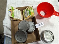 Canning Lids & Plastic Funnel