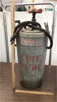 Vintage Fire Pump