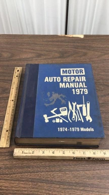 Motor Auto Repair Manuel 1979