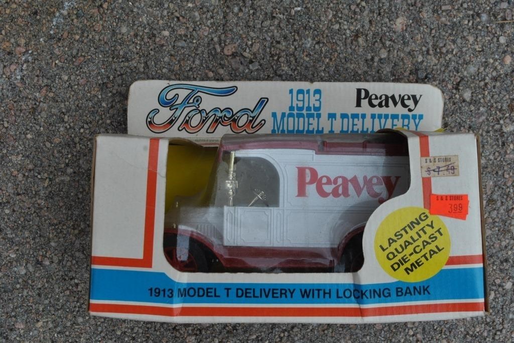 die cast ford 1913 model t deliver Peavey