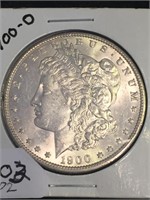 1900-O Morgan Silver Dollar Beautiful