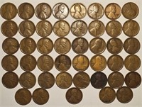 45 U.S. 1916-D Lincoln Wheat Cents