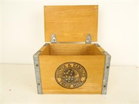 Vintage Wooden Ivory Soap Box
