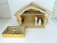 Incomplete Nativity Scene and Related