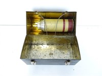 Vintage Tin Lunchbox W/Thermos