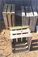 Primitive Wooden crates