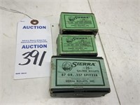 Assorted Sierra Bullets, 25 Caliber 87 Gr..257
