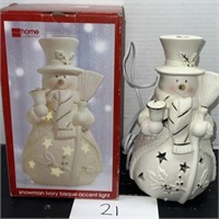 2006; JCPenney Home Collection; Light Up Snowman