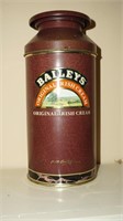 Baily Irish Cream metal jar