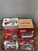 Coca cola die cast cars