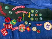 Vintage Girl Scout Patches
