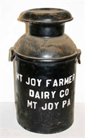 Painted Mt Joy Farmer's Dairy Co. Milk Can w/