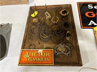 Victor Gaskets Display Rack & Sign