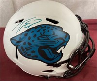 Collectible Autographed Football Helmet, Jaguars