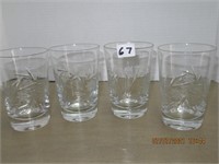 set of 4 5" Glasses